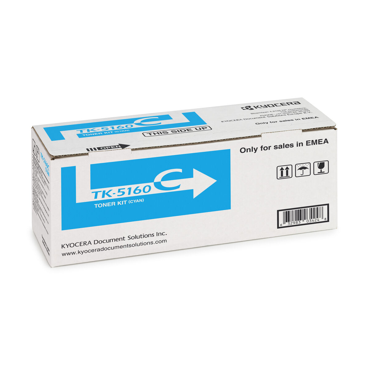 Toner Original Kyocera TK-5160C Negru Cyan